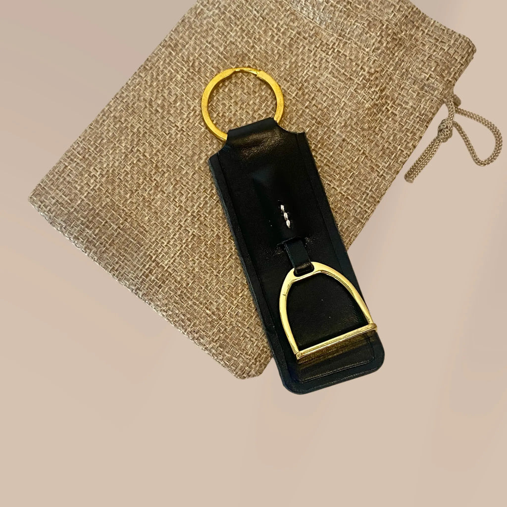 Porte-clé - L'étrier doré