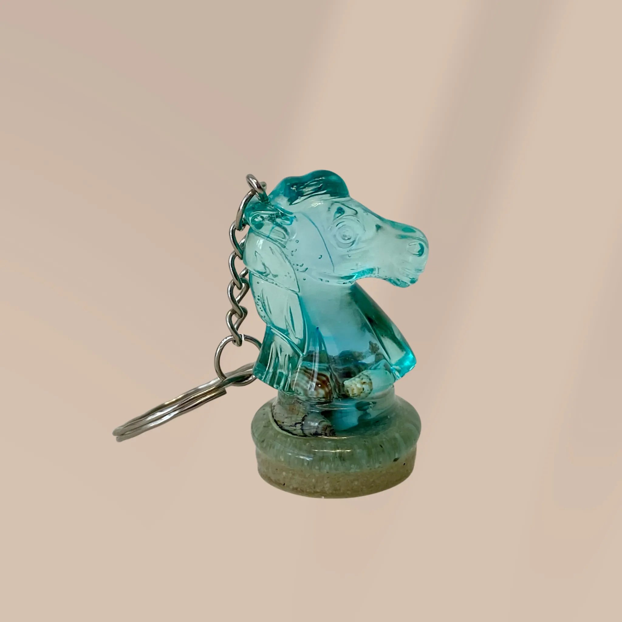 Porte clé Le Cavalier - Effet mer
