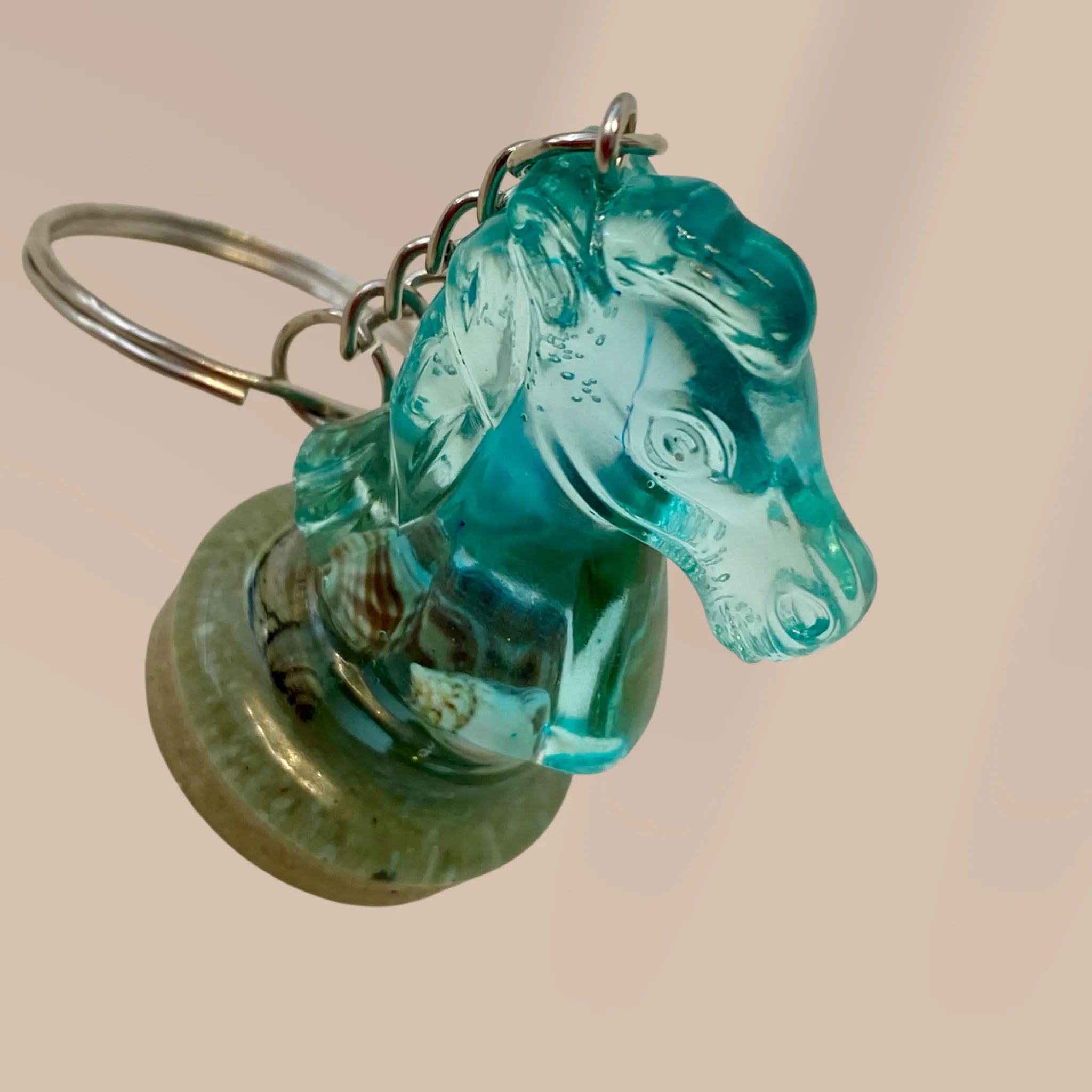 Porte clé Le Cavalier - Effet mer