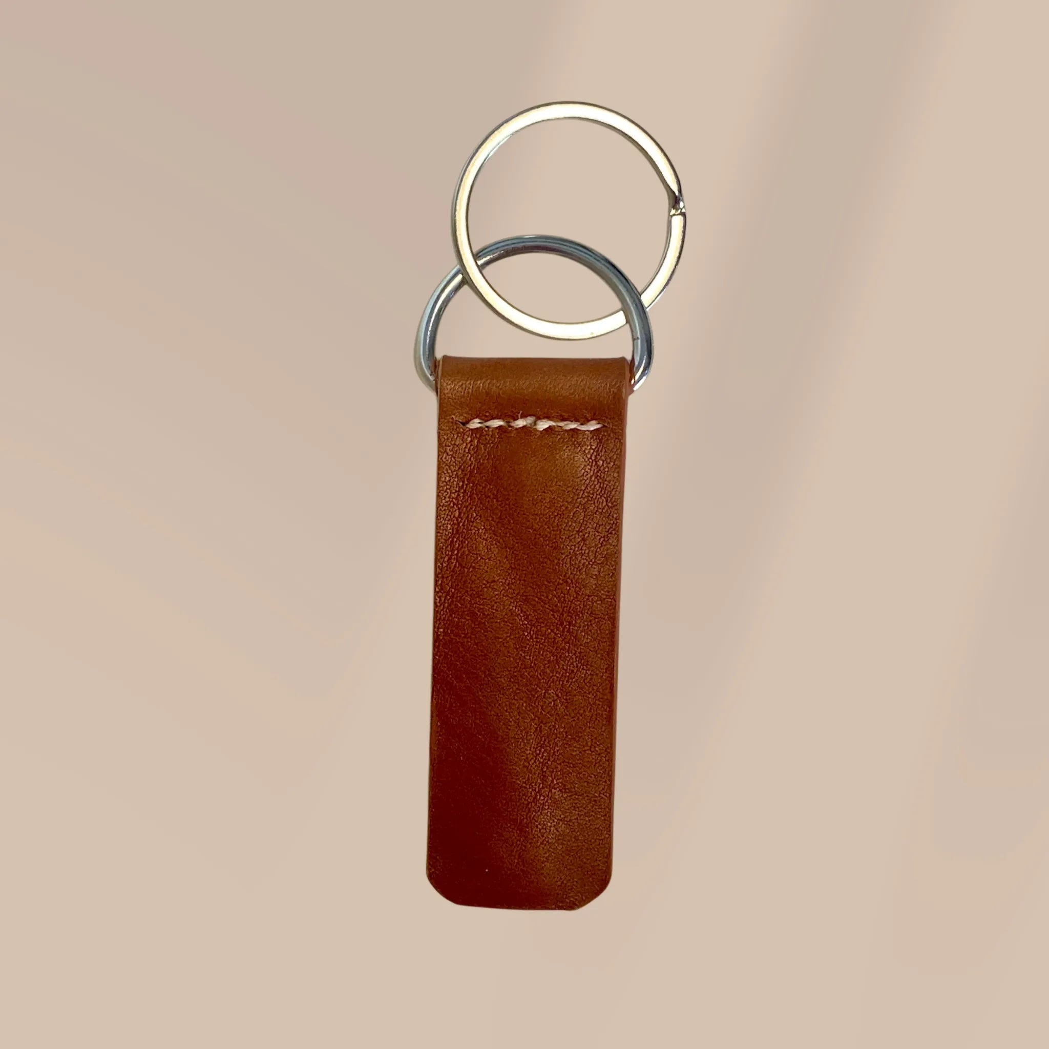 Porte-clé Spirit cuir et crin de cheval – création artisanale équestre | Constel'Hope